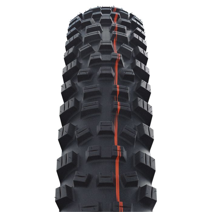 Schwalbe hans amortiguador - tle - addix speedgrip - super trail - 29x2.35 - negro