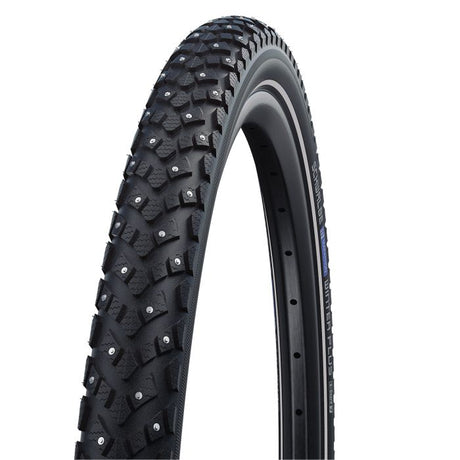Schwalbe marathon winter plus - cableado - invierno - smartguard - 26x2,15 - negro + reflex