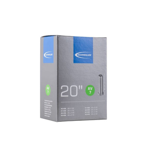 Schwalbe Tubo interno AV7 20 pulgadas 20x1.50-2.50 40 62-406 AV 40 mm