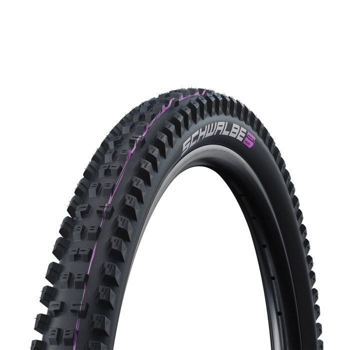Schwalbe tacky chan - tle - addix ultra soft - super ground - 29x2.40 - negro