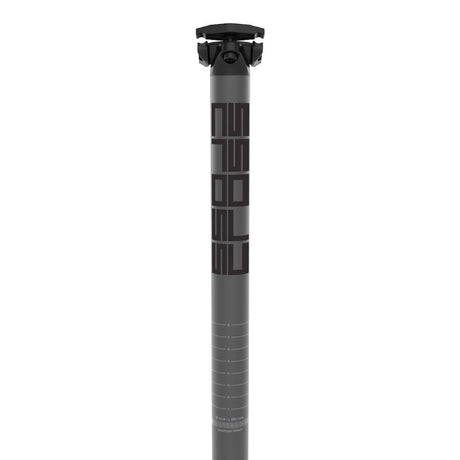 Tija de sillín de aluminio Deda mud cross zero carbon 31,6 mm pob