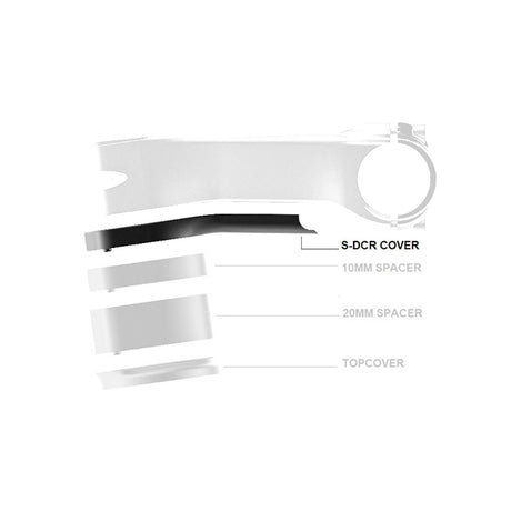 Deda funda superbox 90mm nylon negro