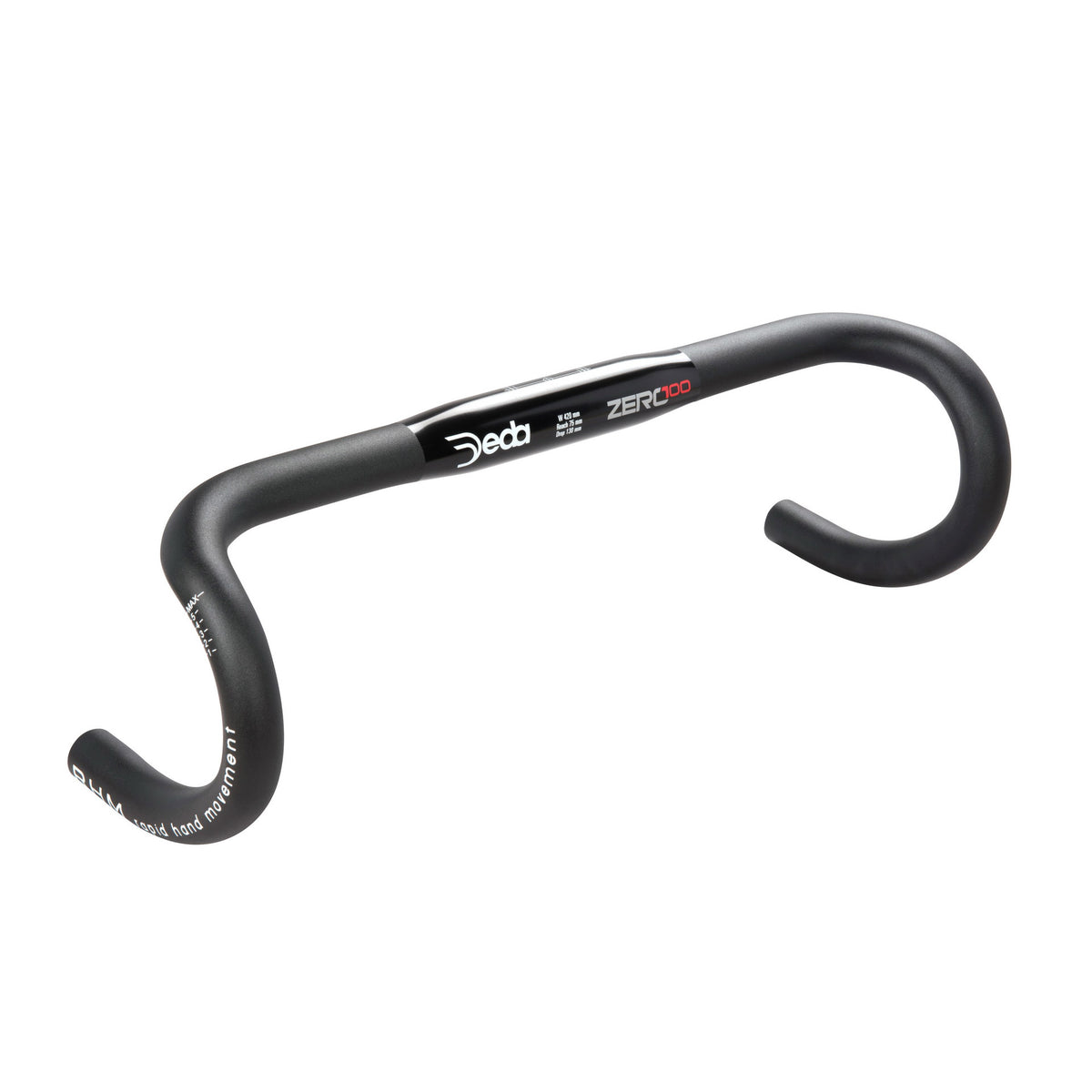 Manillar Deda zero100 rhm 42cm aluminio negro