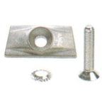 Hebie placa soporte m perno 10mm bípode 699
