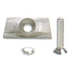 Hebie placa soporte m perno 10mm bípode 699