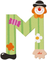 Sevi letra payaso m: 10 cm (81749)