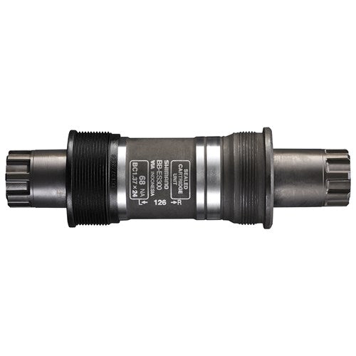Ploadet Shimano Octalink Bbes25 121 mm de plata