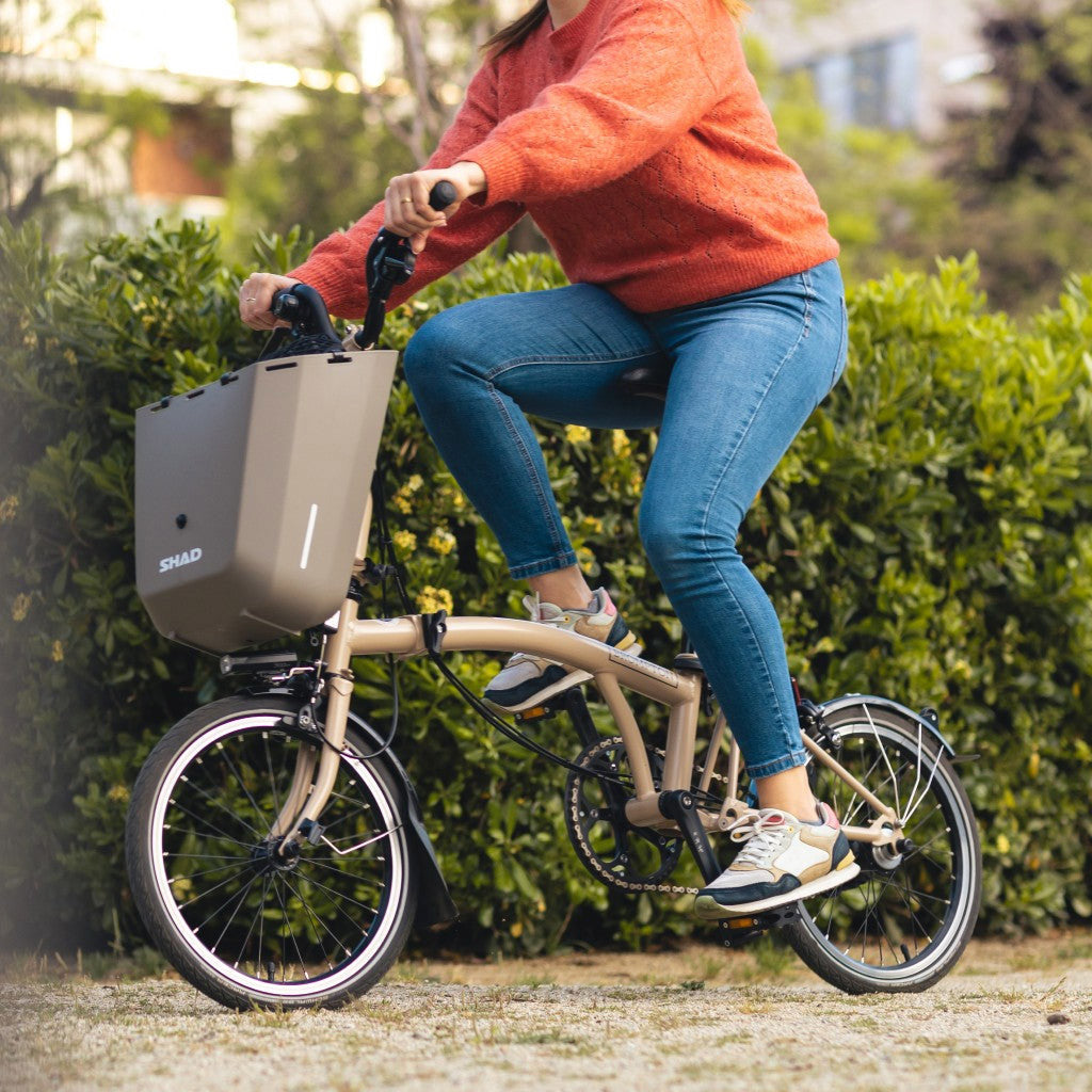 Sigma shad basket daily caja para bicicleta delantera 20l gris