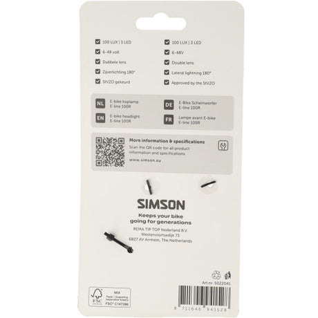Simson faro aurora e-line 100r
