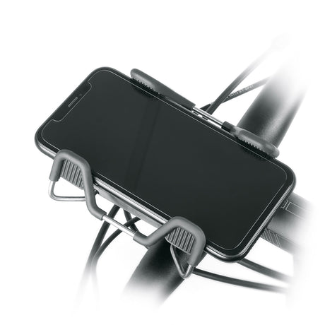 Soporte para teléfono Sks smartgrab 360 acero inoxidable plástico negro