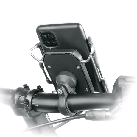 Soporte para teléfono Sks smartgrab 360 acero inoxidable plástico negro