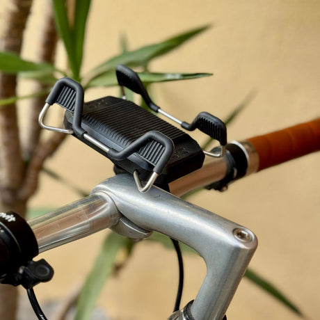 Soporte para teléfono Sks smartgrab 360 acero inoxidable plástico negro