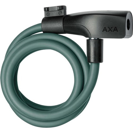 Candado de cable Axa resuelto 8 - 120 - verde militar