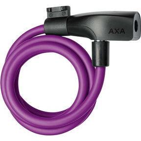 Lock de cable espiral resuelto 8-120 morado