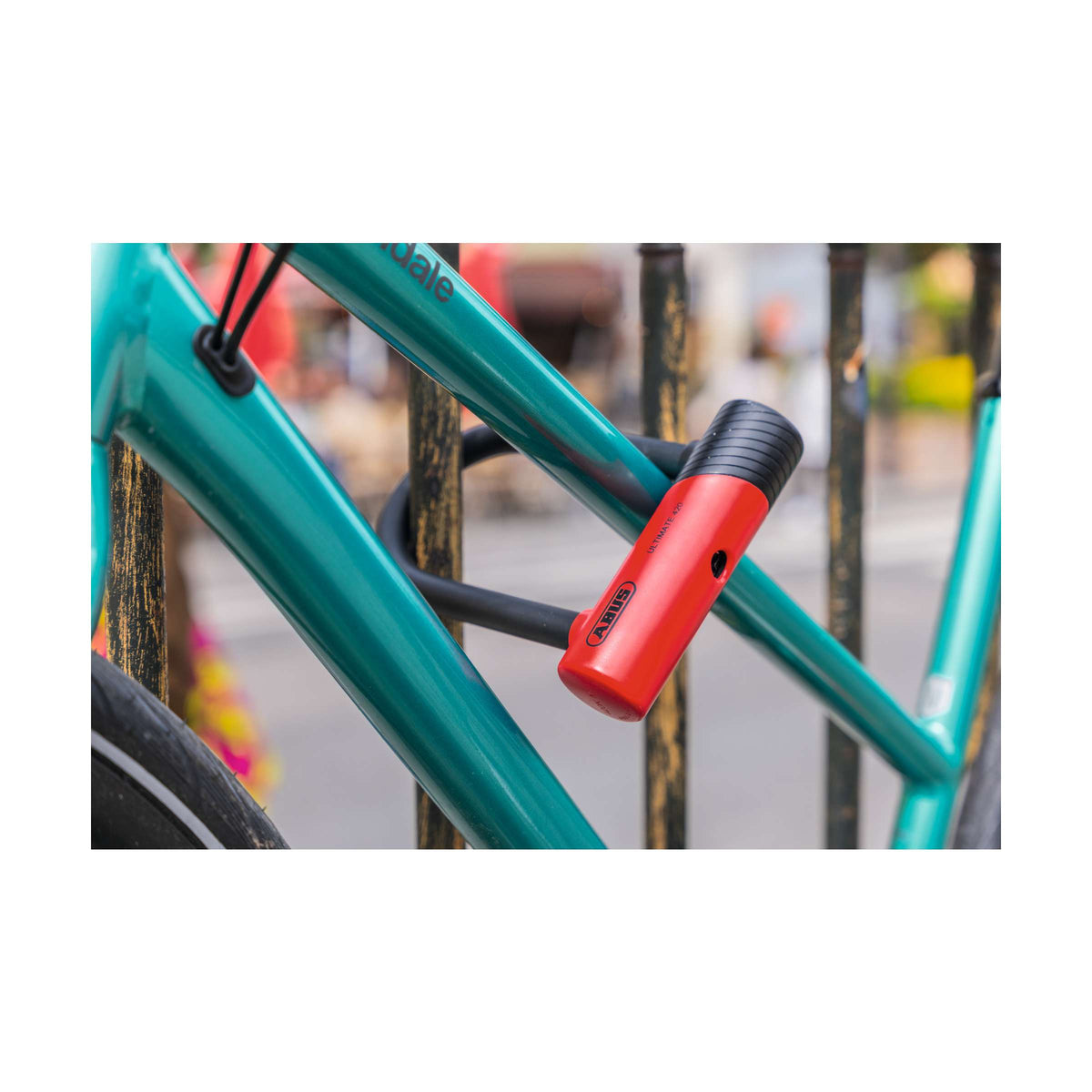 Candado para bicicleta Abus U-lock - ultimate 420k - nivel de seguridad 12 - art-2 adecuado para bicicletas eléctricas y bicicletas urbanas