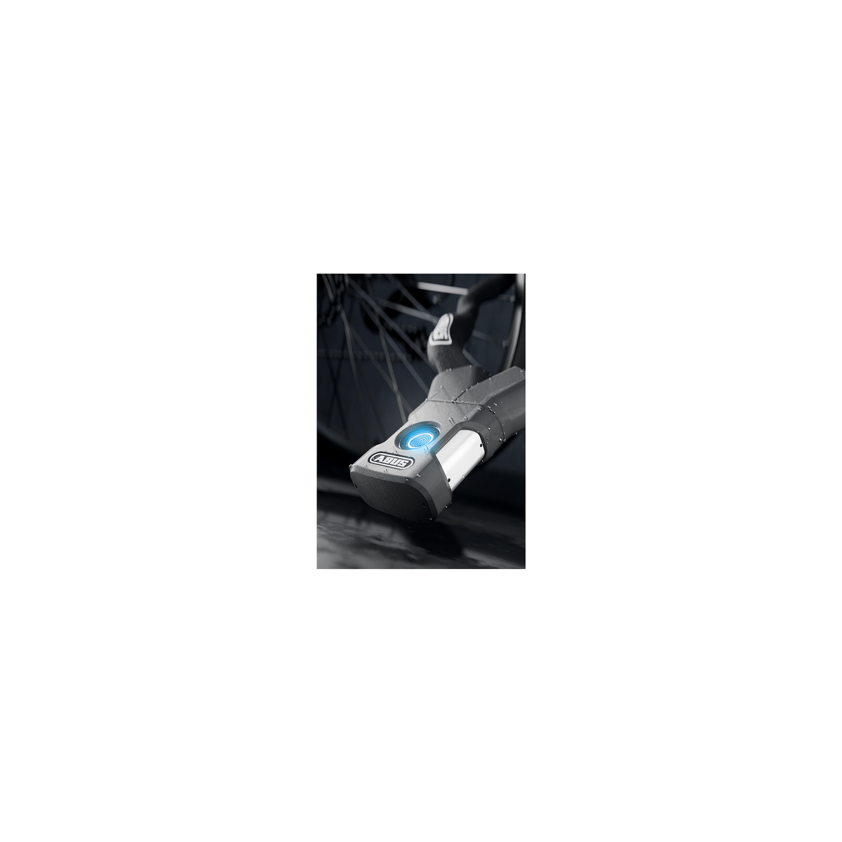 Candado de cadena para bicicleta Abus - yardo dactilar 7807f - nivel de seguridad 8 - negro - 85 cm - adecuado para bicicletas eléctricas y bicicletas urbanas