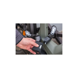 Candado de cadena para bicicleta Abus - yardo dactilar 7807f - nivel de seguridad 8 - negro - 85 cm - adecuado para bicicletas eléctricas y bicicletas urbanas