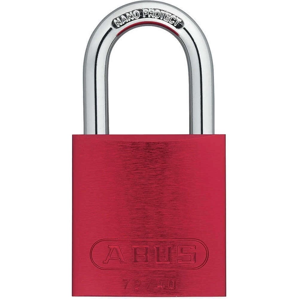 Abus candado 72 40 rojo
