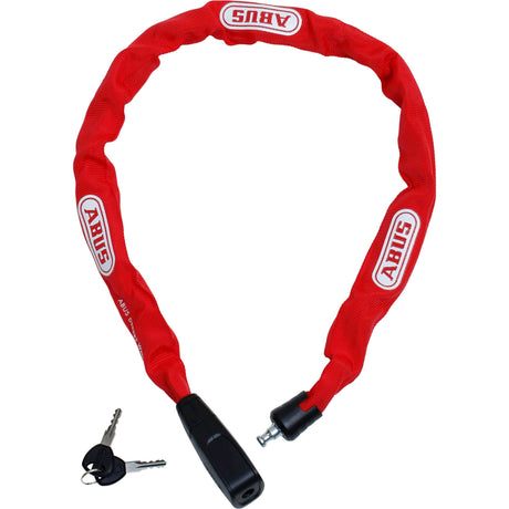 Abus CityChain 6800 85 Rojo - Localización de la cadena de bicicletas