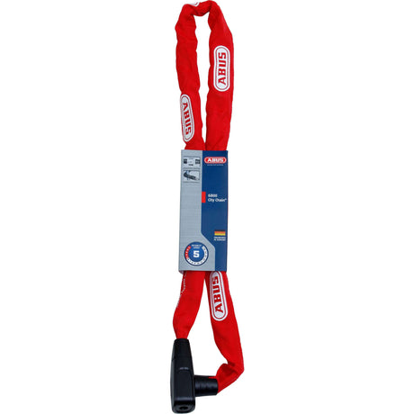 Abus CityChain 6800 110 Rojo - Lock de cadena