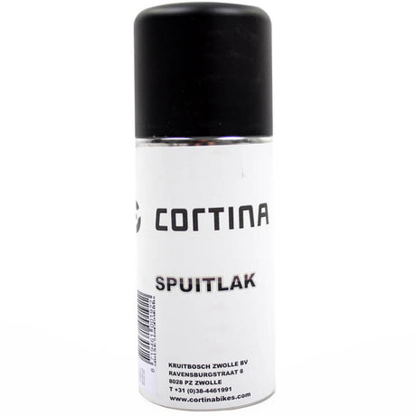Pintura en spray Cortina uzz69005 negro azabache mate 150ml