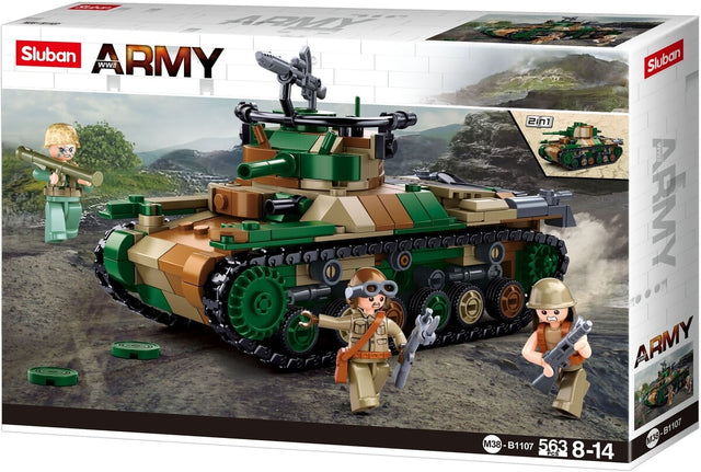 Tanque medio tipo 97 del ejército Sluban (m38-b1107)