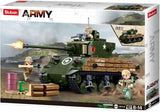 Tanque medio m4a3 (76w) del ejército sluban (m38-b1110)