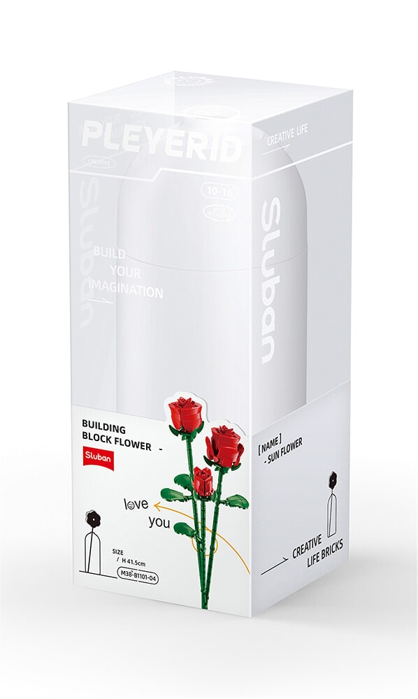Rosa roja Sluban (m38-b1101-04)