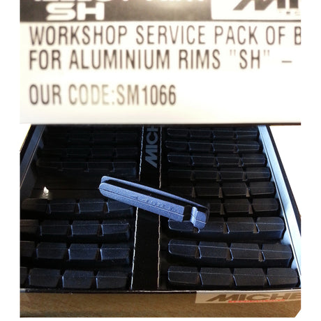 Pastillas de freno Miche para ruedas de aluminio Shimano (40uds)