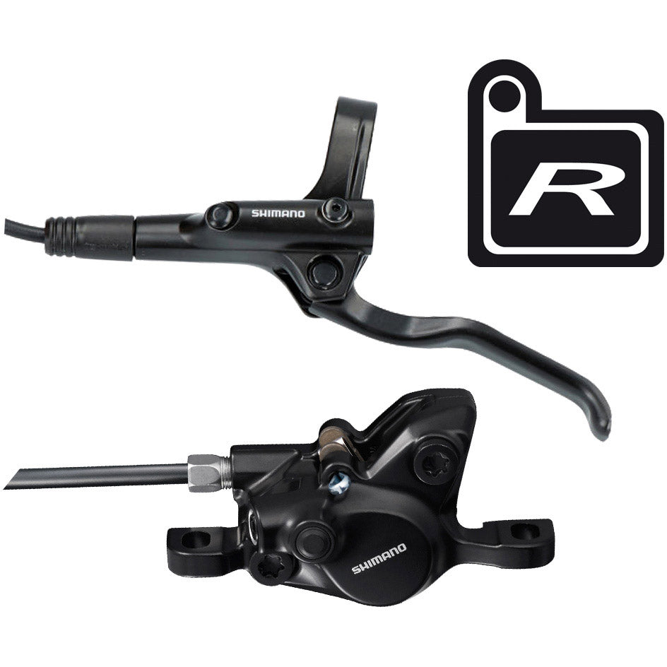 Juego de frenos de disco Shimano MT200 para corto 80cm negro