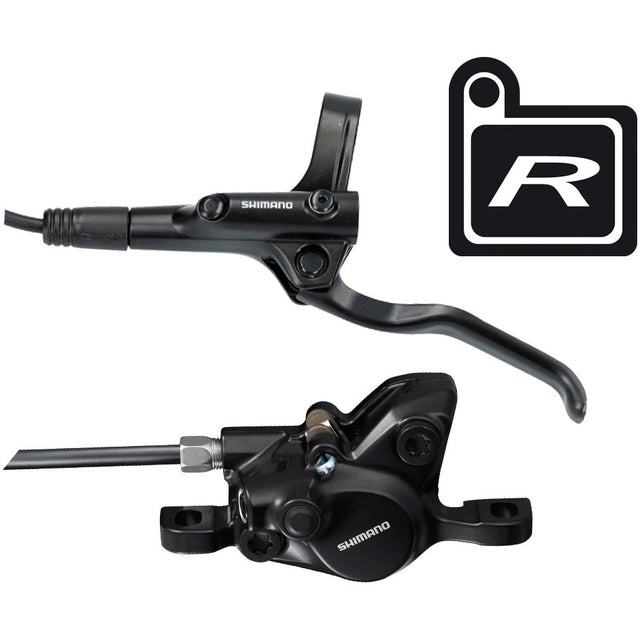 Juego de frenos de disco Shimano MT200 para corto 80cm negro