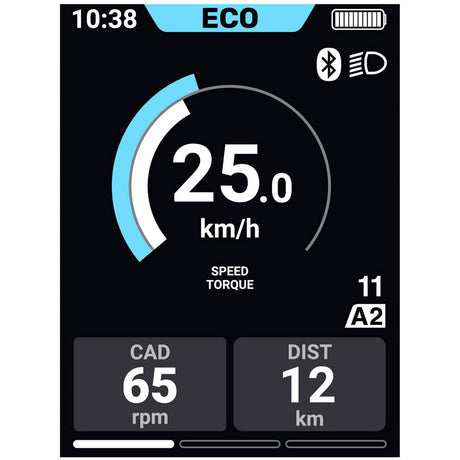 Shimano display peldaños sc-en610 negro oem
