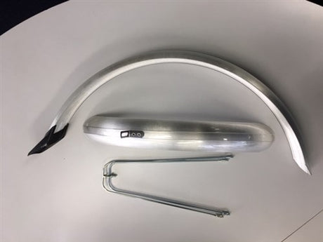 Eurofender juego de guardabarros 24 pulgadas 58 PVC plata