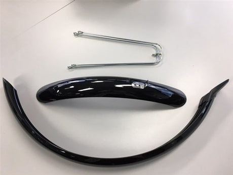 EuroFender Set matePLATES 24 pulgadas 58 PVC Negro
