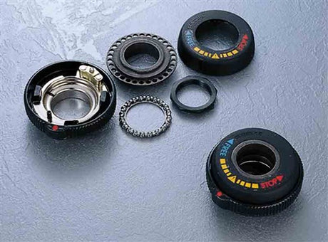 Shimano Balcoal Lock 1 pulgada x 24 T.P.I. , versión de cable. Viene sin la taza de cabeza de bola inferior