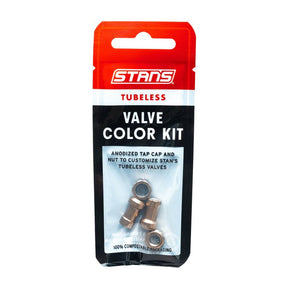 Stans Kit de color de válvula tubeless Stan's - cobre