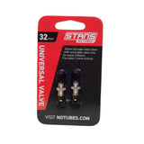 Vástago de válvula Stans Stan (par) - universal, schrader, base de 10 mm - 32 mm