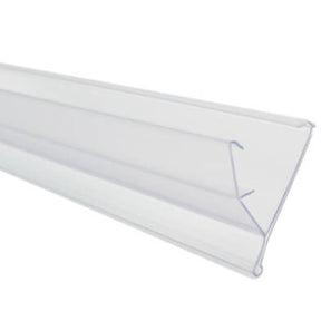 Titular de la tarjeta de precio con sistema de clics - 100x4 cm