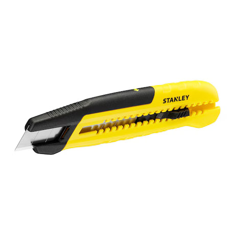 Herramientas manuales Stanley Cuchillo desmontable Stanley de 18 mm ku. pulsador