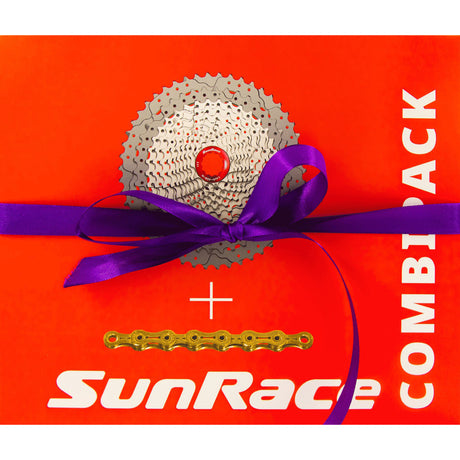 Spanninga sunrace combipack mz800 12v hg 11-51t con cadena cn12z