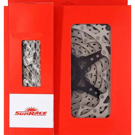 Spanninga sunrace combipack mz800 12v hg 11-51t con cadena cn12z