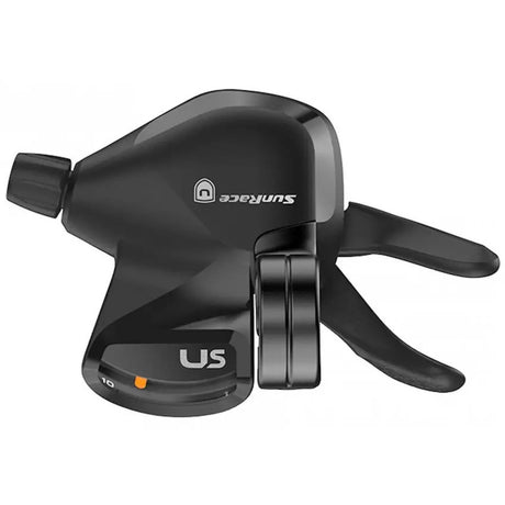 Spanninga sunrace palanca de cambios u-series dlus51 10v con display push-push negro
