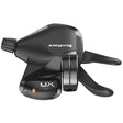 Spanninga palanca de cambios sunrace u-series dlux51 11v con display push-push negro
