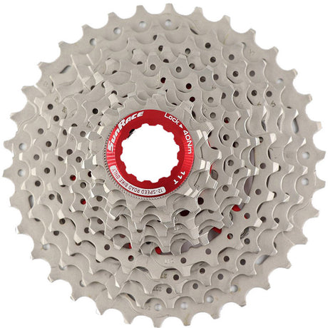 Cassette Sunrace csrz800 12v 11-30t plata rojo
