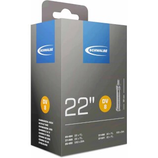 Schwalbe benelux b.v. cámara de aire schwalbe dv8 22 28 44-484 501 hv 32mm