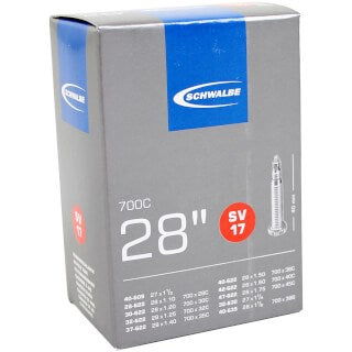 Cámara de aire Schwalbe sv17 28 28 47-622 635 fv 40mm