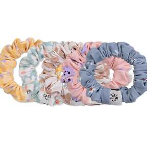 Esenciales | scrunchie multicolor - juego de 5