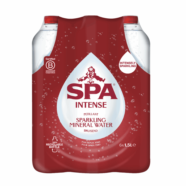 Gorro Spa rojo intenso (6x 1,5 litros)