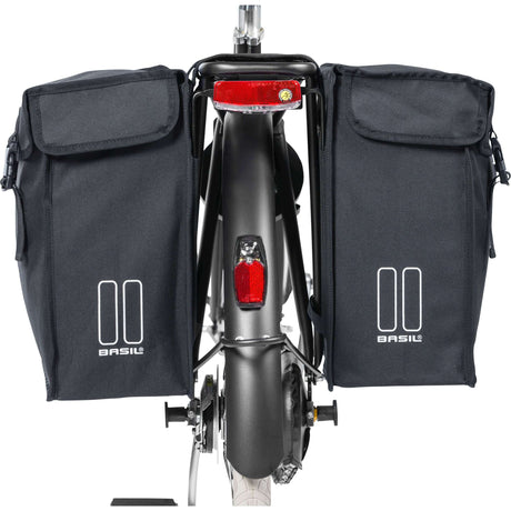 BACHE BASIL MARA XXL BOCK CICICO DOBLE - 47L - Ladies Herens - City City - Negro