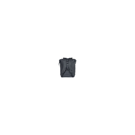 Basil Soho Nordlicht Bicycle Mochila - Mochila moderna negra con iluminación LED para bicicleta eléctrica para hombres para mujeres - impermeable - 17L - negro